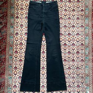 Stretchy Black Flare Pants